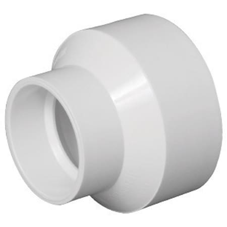 Charlotte Pipe And Foundry Charlotte Pipe Schedule 40 1-1/2 in. Hub X 3 in. D Hub PVC Reducing Coupling 1 pk PVC001020800